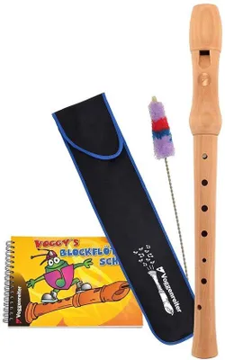 Productafbeelding van Recorder Set met Ahornfluit en Leerboek