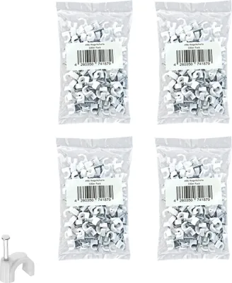 Produktbild von 400x ARLI Nagelschelle 12 mm weiß