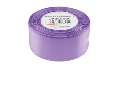 Image de Ruban de satin violet clair 38mmx32m