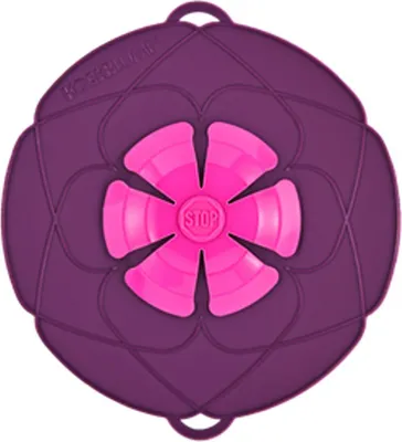 Produktbild von Kochblume 33cm purple - Verhindert zuverlässig jedes Überkochen