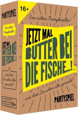 Produktbild von Partyspiel Butter bei die Fische
