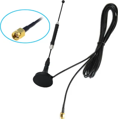 Produktbild von G55C 12dbi SMA LTE 4G Antenne Antennenkabel Signalverstärker Magnet Standfuss 3m