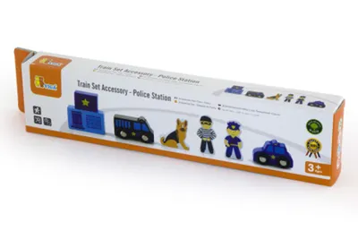 Image de Viga 50814 Train Set Accessoires -Poste de police
