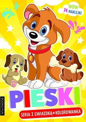 Produktbild von Pieski. Kolorowanka