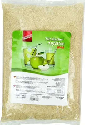 Produktbild von Türkischer Apfeltee lecker & fruchtig 1 kg Instanttee grüner Apfel