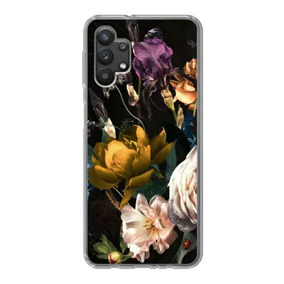 Produktbild von MuchoWow® Handyhülle Schutzhülle Hülle für Samsung Galaxy A32 5G Blumen - Blumenstrauß - Muster Silikon Softcase Handy Hülle - Softcase