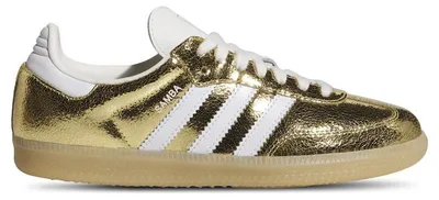 Produktbild von adidas Samba OG Gold Metallic Cracked Leather (Women's) - EU 36 2/3