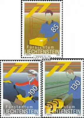 Produktbild von Briefmarken Liechtenstein 2009 Mi 1506-1508 (kompl.Ausg.) postfrisch Post