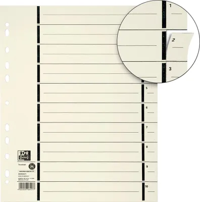 Produktbild von Oxford 400004671, Beige, Karton, A4 XL, 240 mm, 300 mm, 10 Stück(e)