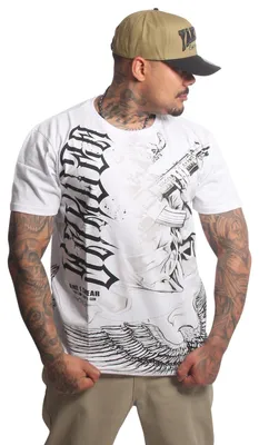 Zdjęcie produktu dla Koszulka męska Yakuza Swear Regular, biały, 5XL