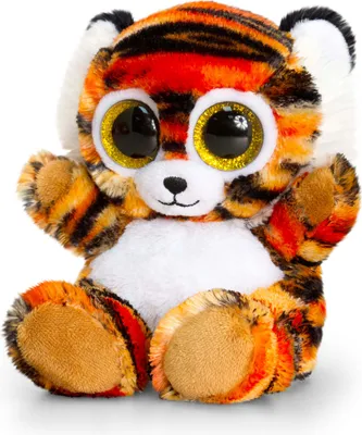 Produktbild von Keel Toys Mini Plüschtier Kuscheltier 15 cm groß - Ideal zum Kuscheln und Sammeln Tiger