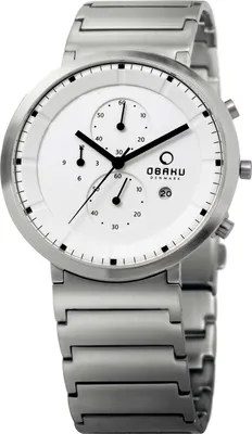 Produktbild von Uhr Obaku Herren Silber Obaku-V147GCWSC1