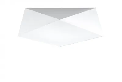 Obrázok produktu pre Stropné svietidlo HEXA 45 biele 3xE27 15W PVC 15x45x45cm Sollux Lighting