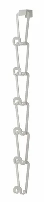 Zdjęcie produktu dla Yamazaki 6510, Stal, Biały, 6 szt., 80 mm, 75 mm, 770 mm