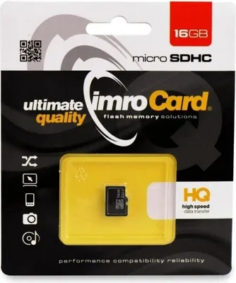 Image de CARTE MEMOIRE IMRO microSD 16GB sans adaptateur SD
