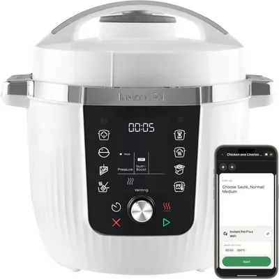 Zdjęcie produktu dla Instant Pot 112-0001-01-EU, 5,7 l, 1200 W, Biały, Przyciski, 355 mm, 355 mm