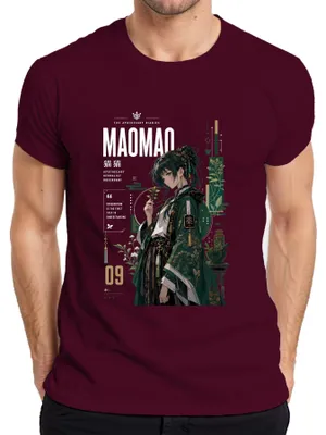 Produktbild von Maomao Apothecary Herbalist Japan Y2K Kusuriya no Hitorigoto Gift Herren T-Shirt, Burgundy, M