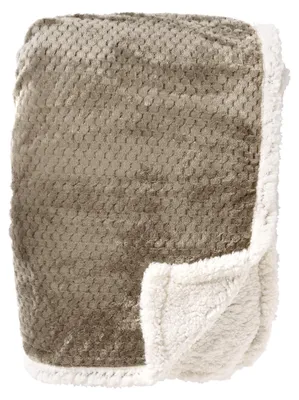 Produktbild von Dutch Decor Wohndecke Sherpa-Fleece Cody 150x200 cm Beige