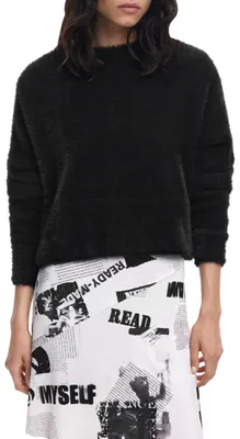 Productafbeelding van Desigual top/vest, model Oriana, kleur zwart, maat XL