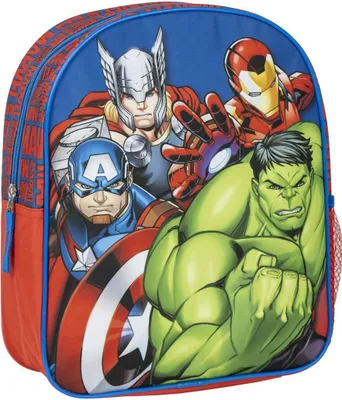 Image de Sac à dos scolaire The Avengers Bleu 25 x 20 x 30 cm