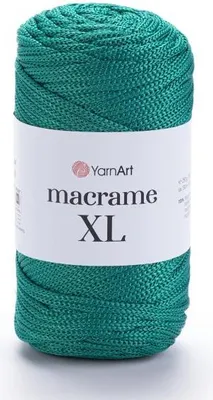 Produktbild von YarnArt Makramee-Garn XL 3 mm – 158 Türkis | Robust, farbintensiv & perfekt für DIY-Deko & Accessoires - 250g