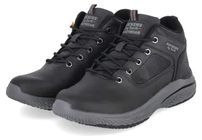 Immagine prodotto di Stivali da uomo Dockers by Gerli, colore nero, materiale sintetico, taglia: 40