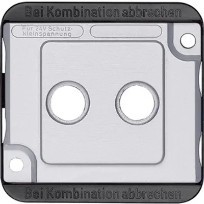 Produktbild von Merten 294660 Wandplatte/Schalterabdeckung Silber (294660)