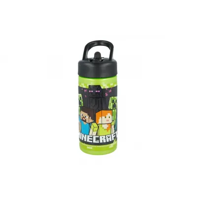 Produktbild von Euromic - Minecraft Sipper Wasserflasche, 410ml (088808718-40401)