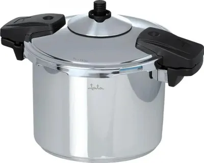 Produktbild von JATA OSR6, 6 l, Keramik, Gas, Halogen, Induktion, Versiegelte Platte, Edelstahl, 22 cm, Edelstahl, 1,2 mm