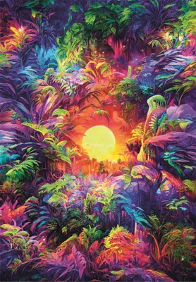 Immagine prodotto di Puzzle CLE 500 ColorBoom PsychedelicJungle 35518
