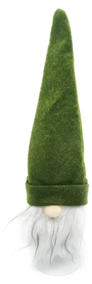 Image de Vase elfe de Noël vert/blanc