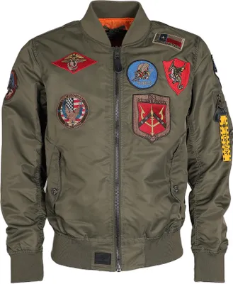 Produktbild von Top Gun Bomberjacke TG2024001 Herren olive 3XL