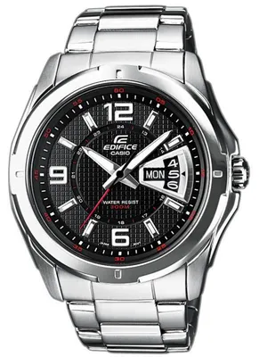 Zdjęcie produktu dla Casio EF-129D-1AVEF, Stal nierdzewna, Stal nierdzewna, Mineralny, SR626SW, 3 lat(a), 156 g