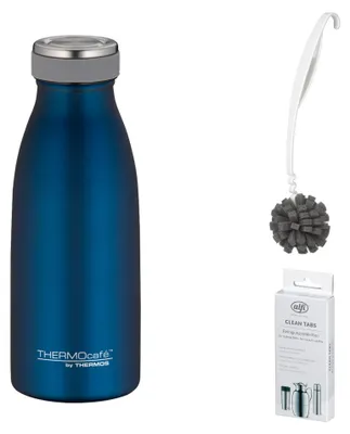 Zdjęcie produktu dla THERMOS TC BOTTLE 0,35 l Trinkflasche – Vorteilsset mit Reinigungsbürste CLEAN FIX 30 cm
