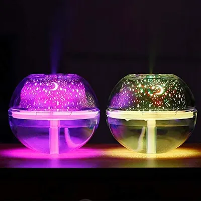Produktbild von 500ml Luftbefeuchter mit LED Licht USB Lade Aromatherapie Air Diffusor Ultraschall Kühlen Nebel Maker für Home Zimmer