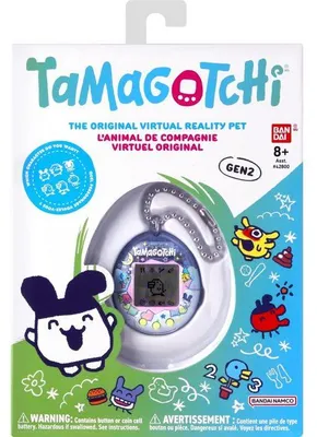 Image de Tamagotchi - BANDAI - Tamagotchi original - Tama endormi - Animal de compagnie électronique virtuel avec écran couleur, 3 boutons et jeux