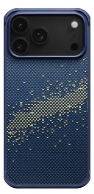 Produktbild von Pitaka KI1705MGPM, Cover, Apple, iPhone 17 Pro Max, 17,5 cm (6.9"), Blau