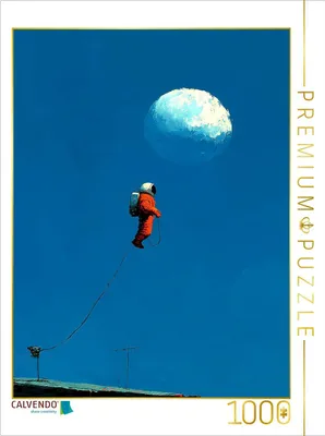 Produktbild von CALVENDO Puzzle Astronaut | 1000 Teile Lege-Größe 64x48cm Foto-Puzzle für glückliche Stunden