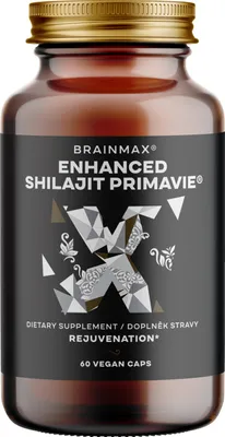 Obrázok produktu pre BrainMax Enhanced Shilajit PrimaVie®, 60 vegetariánskych kapsúl