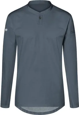 Produktbild von KARLOWSKY Damen Arbeitsshirt PERFORMANCE Langarm Slim Anthrazit 3XL