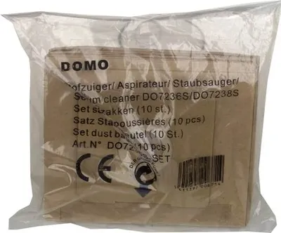 Produktbild von DOMO - Staubsauger-Beutel DO7236S-(verp.  10 ST.) - DO7236SSET