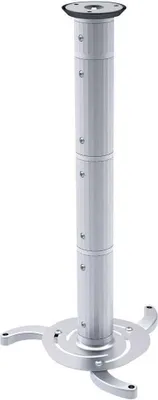 Produktbild von SpeaKa Professional Projector Beamer-Deckenhalterung Neigbar, Drehbar Boden-/Deckenabstand (max.): 106 cm Silber