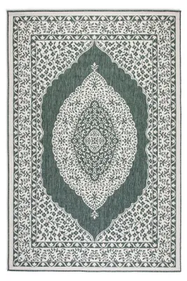 Zdjęcie produktu dla Dywan na taras 200x290cm, dwustronny zewnętrzno wewnętrzny, zielony