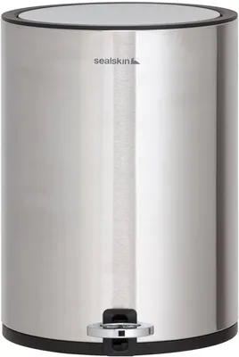 Produktbild von Sealskin Kosmetikeimer Industrial, Abfalleimer mit Soft-Close-Funktion, Treteime