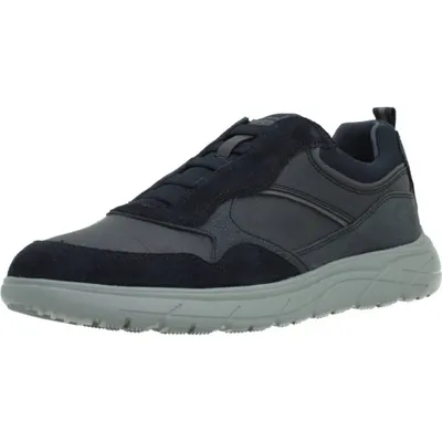 Produktbild von GEOX Sneaker PORTELLO, Rauleder, Blau, Herren
