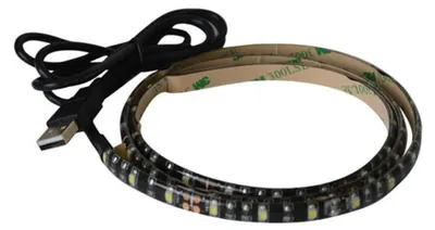 Productafbeelding van LED-strip met USB-aansluiting, GETI GLS34W, 90 cm, warm wit