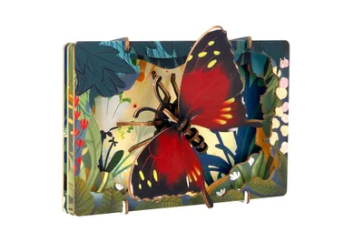 Immagine prodotto di EscapeWelt 3D Puzzle in legno Farfalla