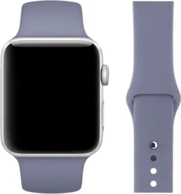 Produktbild von Apple Watch Armband 38mm Mercury Silicon Lavendel