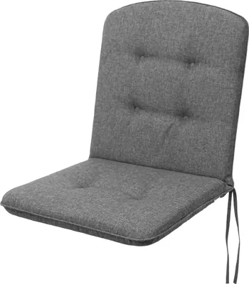 Produktbild von HOBBYGARDEN outdoor/indoor, Sitzkissen, Sitzpolster, Gartenmöbel Kissen, für Stuhle oder Liege, Polster, Sofa, 102 x 50 x 6 cm, Graphit