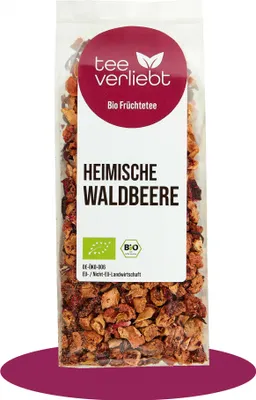 Produktbild von teeverliebt - Heimische Waldbeere  Früchtetee | 100 g
